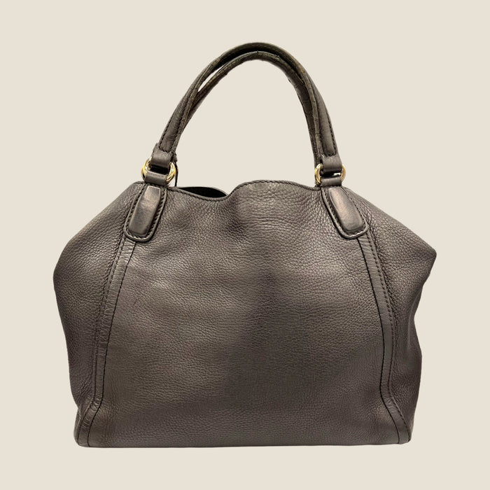 Gucci Small Pebbled Leather Soho Hobo