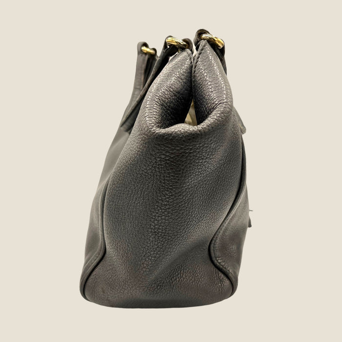 Gucci Small Pebbled Leather Soho Hobo