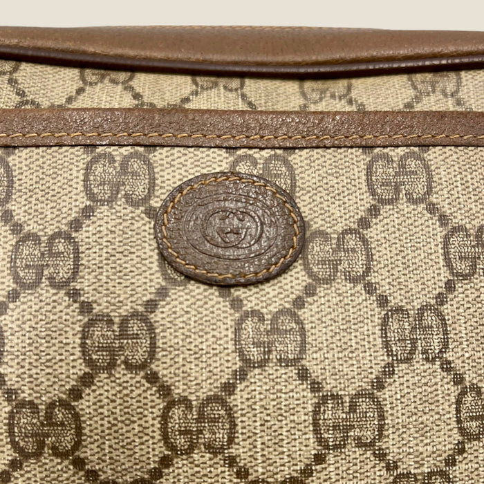 Vintage Gucci GG Accessory Collection Cosmetic Clutch