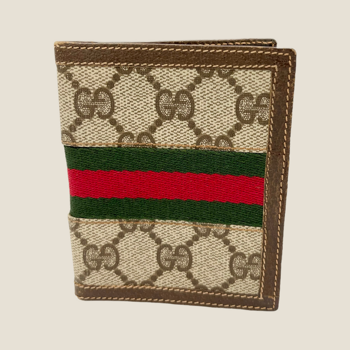 Gucci GG Canvas Accessory Collection Bifold Wallet