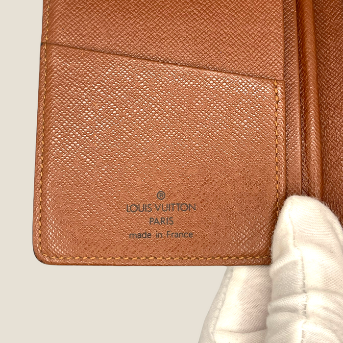 Louis Vuitton Monogram Porte-Cartes Credit Yen Checkbook Wallet