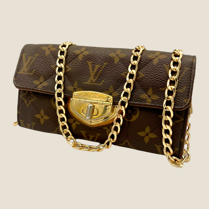 PRELOVED Louis Vuitton Monogran Sarah Etoile Wallet SP1099 020923