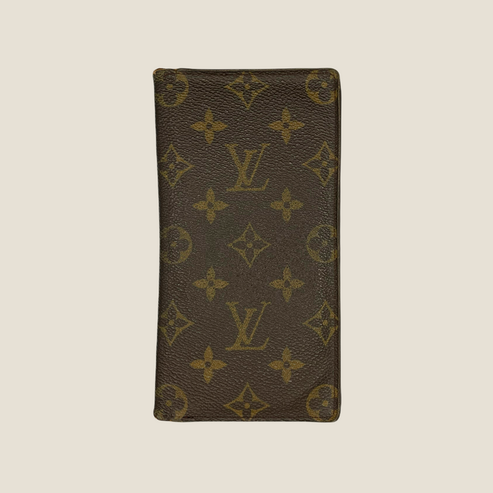 Louis Vuitton Monogram Porte-Cartes Credit Yen Checkbook Wallet