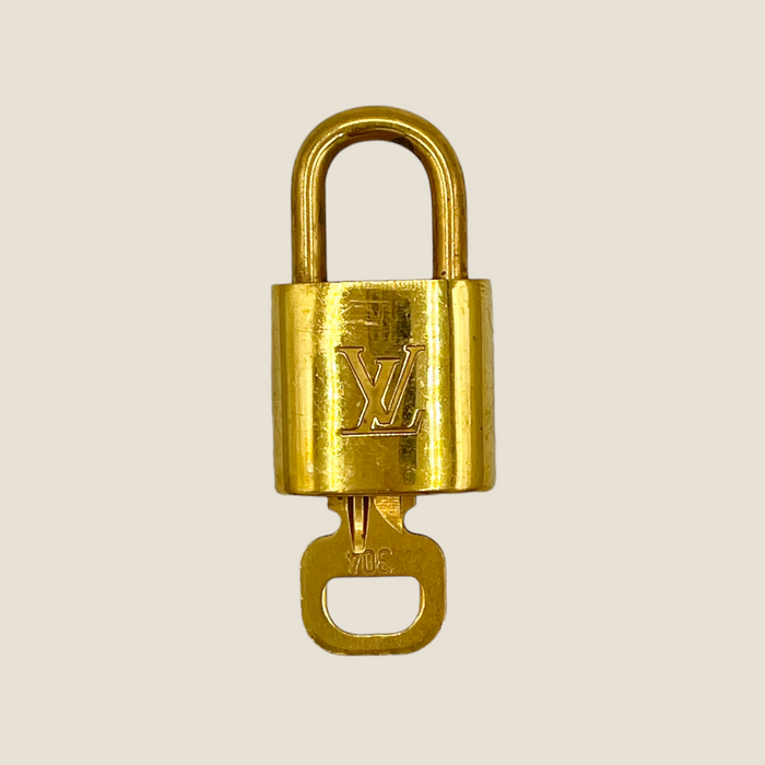 Louis Vuitton Padlock & Key Set No. 304
