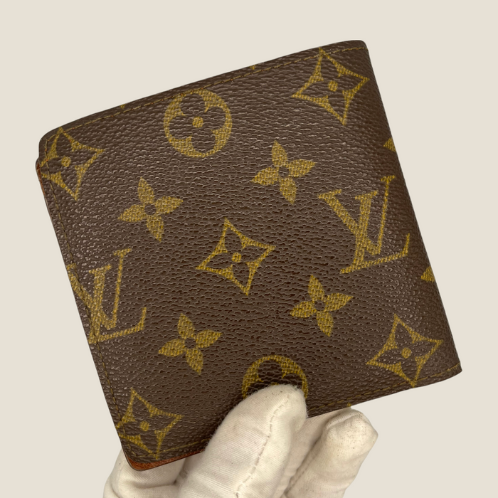 Louis Vuitton Monogram Canvas Leather LV Marco Bifold Wallet LV-0813N-0004  – MISLUX