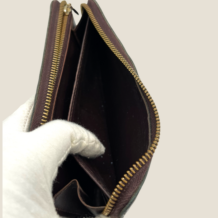 Louis Vuitton Amarante Monogram Vernis Zip Around Wallet
