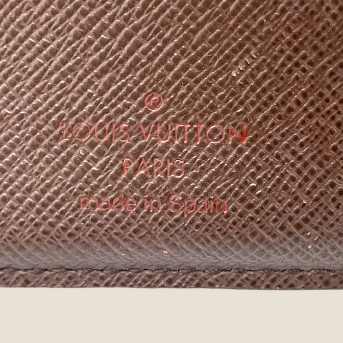 Louis Vuitton Damier Ebene Marco Wallet