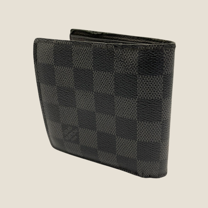Louis Vuitton Marco Wallet Damier Graphite Black/Grey