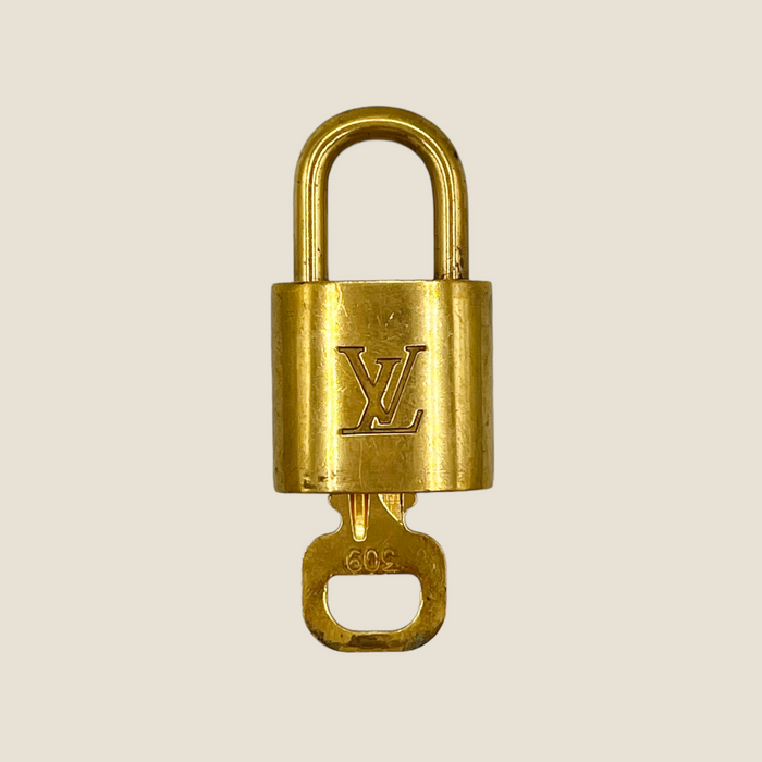 Louis Vuitton Padlock & Key Set No. 309