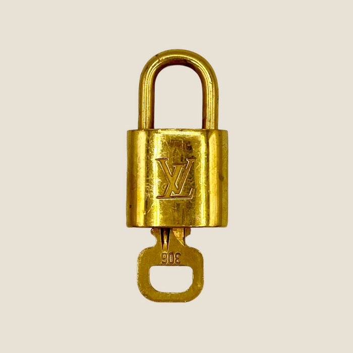 Louis Vuitton Padlock & Key Set No. 306