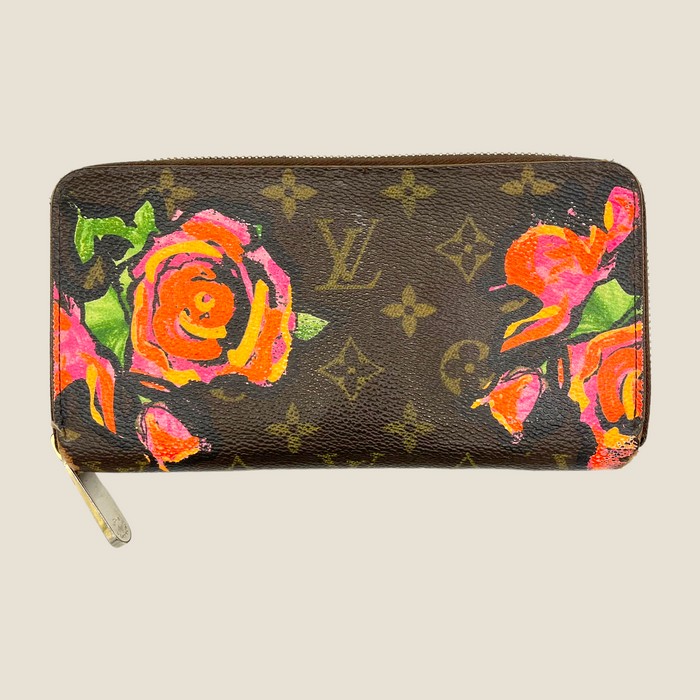 Limited Edition Louis Vuitton x Stephen Sprouse Rose Zippy